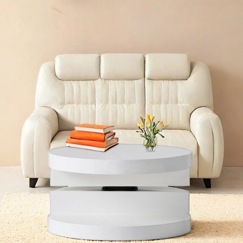 Unique Design Rotatable Coffee Table