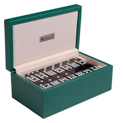 Silverman & Co. 2 Player Wool / Felt Dominoes