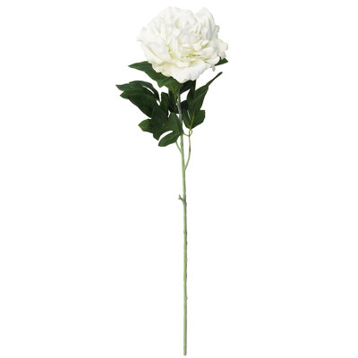 Grande tige de pivoine en velours