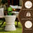Hourglass shape Outdoor Side Table-2001706014
