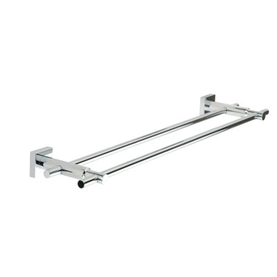 No Drill Hukk Double Towel Bar
