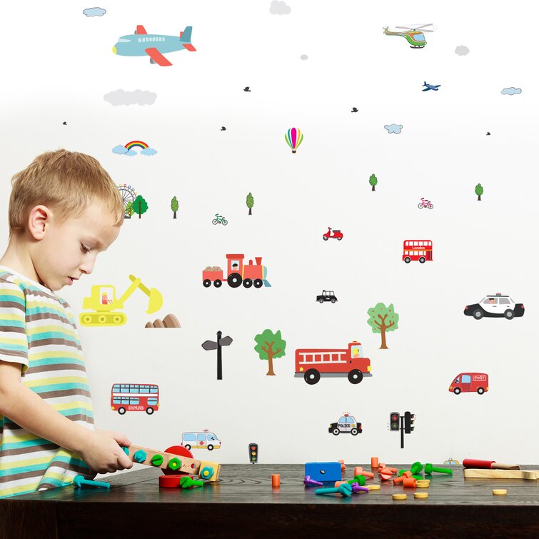 A Little Boy's Dream Kids Wall Sticker