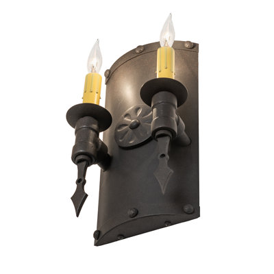 Warwick 2 - Light Candle Wall Light