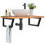 Brendis 80cm Solid Wood Bathroom Vanity Top-829222462