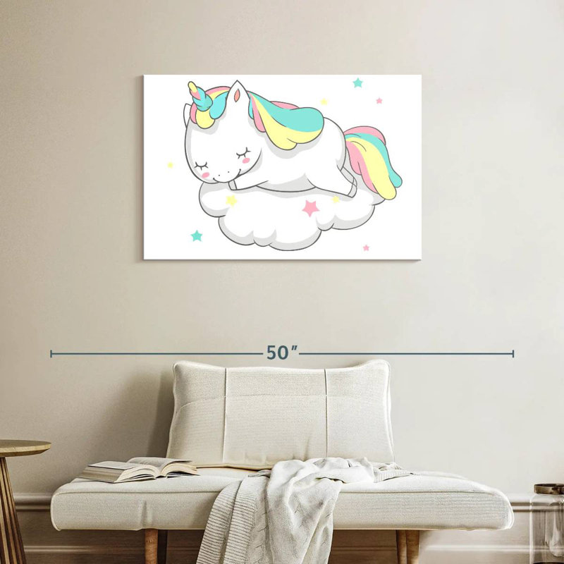 Ashelle Sleepy Unicorn, H 24 po x l 36 po