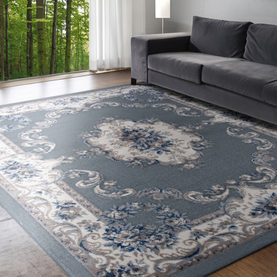 Tapis oriental en polypropylène tissé au métier mécanique Riter
