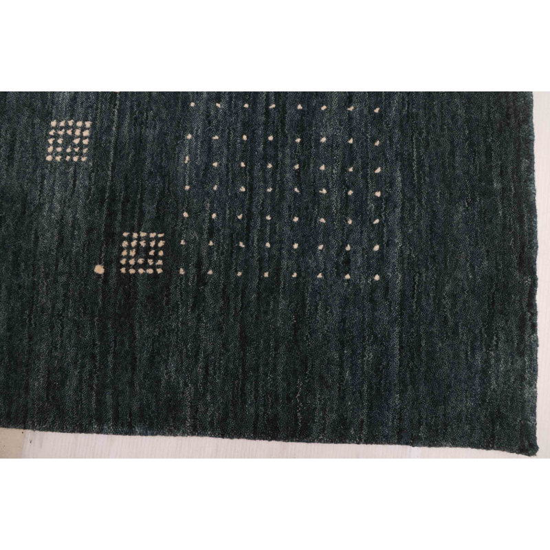 Indo Gabbeh Charcoal Rug 8'0" x 9'11"
