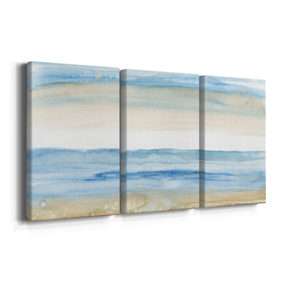 Bord de mer II - Toile tendue avec châssis de qualité supérieure - Prêt à être accroché