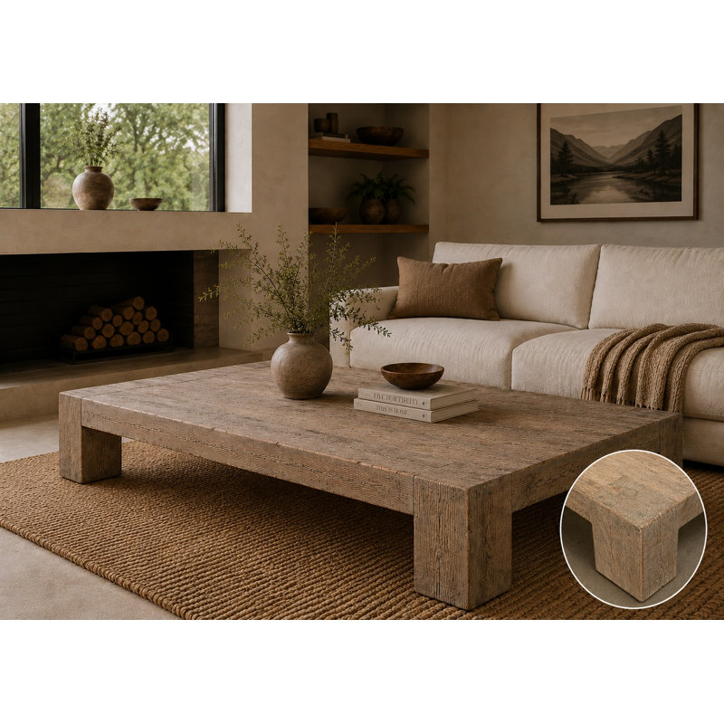 Solid Wood Coffee Table