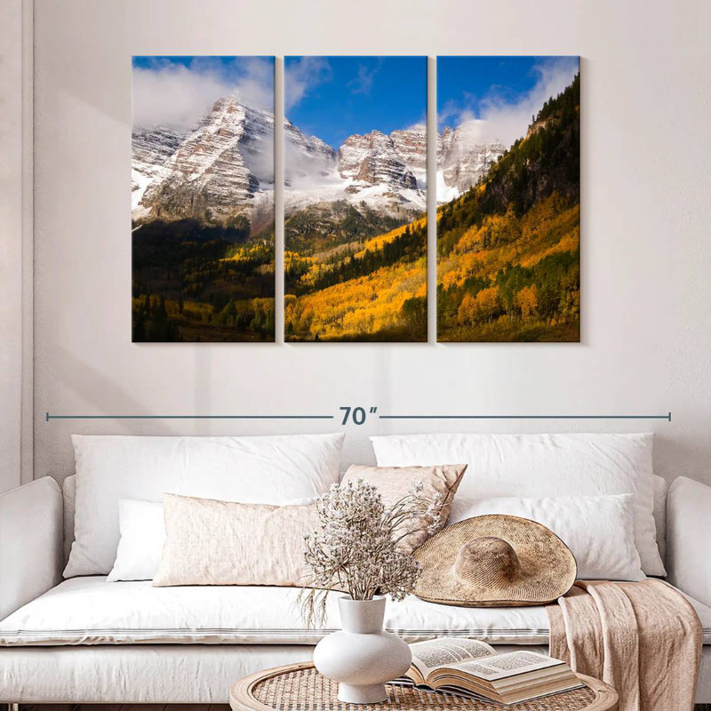 Alvord Maroon Bells Aspe, H 32 po x l 50 po