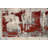 Heeter Abstract Ivory/Red Area Rug-27814308