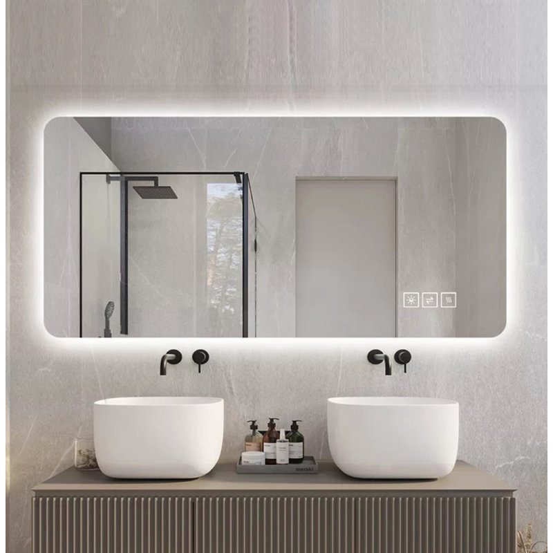Wall Mounted LED lighting mirror