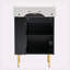 Meuble-lavabo de rangement droit 21,6 po-663740928