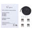 Surface de cuisson électrique 30,31 po, 4 brûleurs, surface de cuisson électrique rayonnante, noir