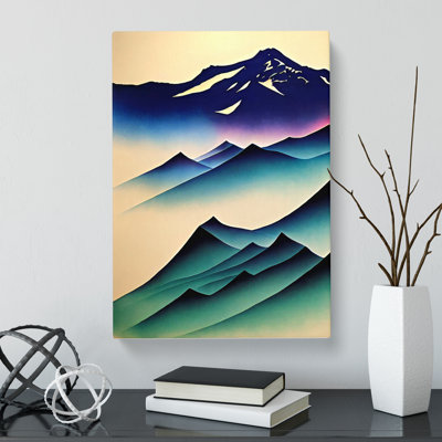 Glacier Airbrush - Wrapped Canvas