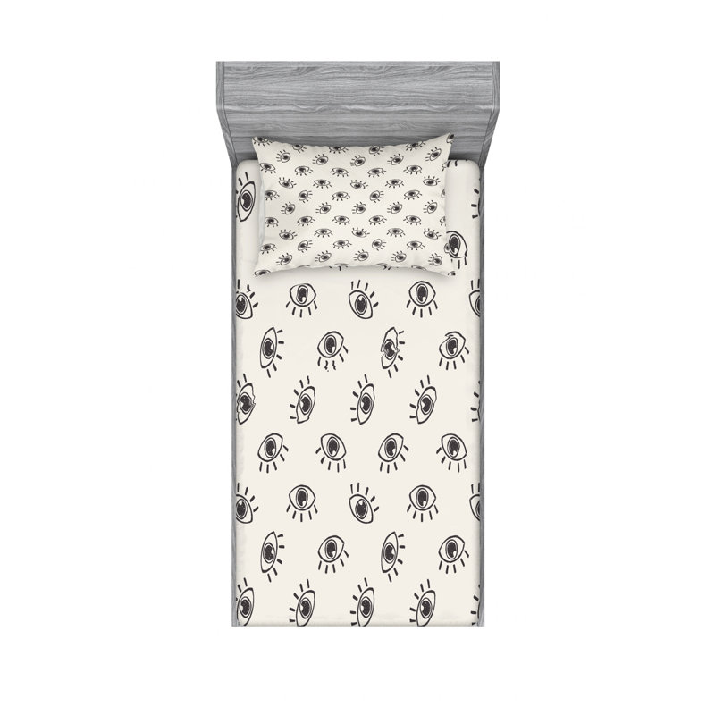Microfiber Sheet Set, Twin XL Sheet Set with Fitted Sheet