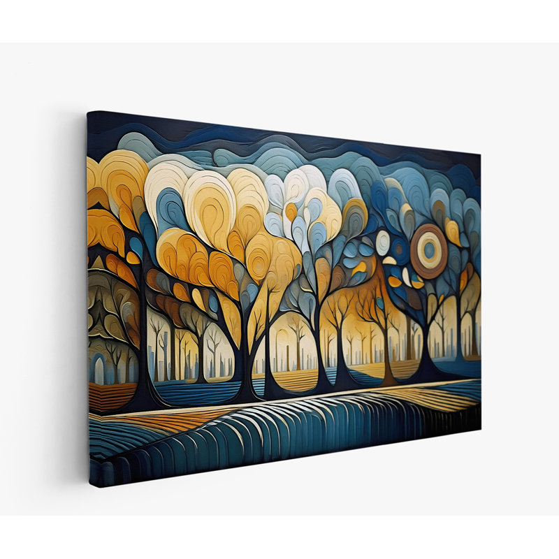 Sunset Serenade, 24" H x 36" W