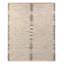 Scandinavian Hand Knotted Wool Geometric Area Rug-1472530204