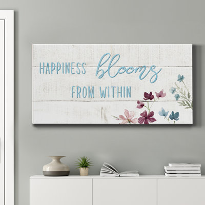 " Happiness Blooms "