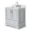 Meuble-lavabo simple avec plateau Abshire 31-93359225