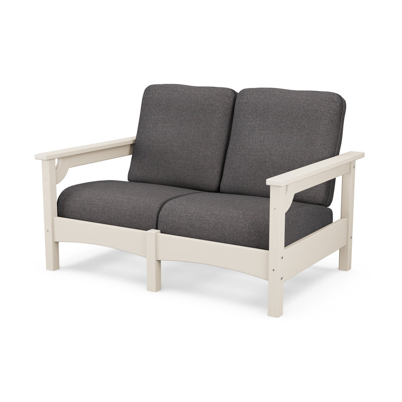 Club Loveseat, Ash Charcoal , Sand