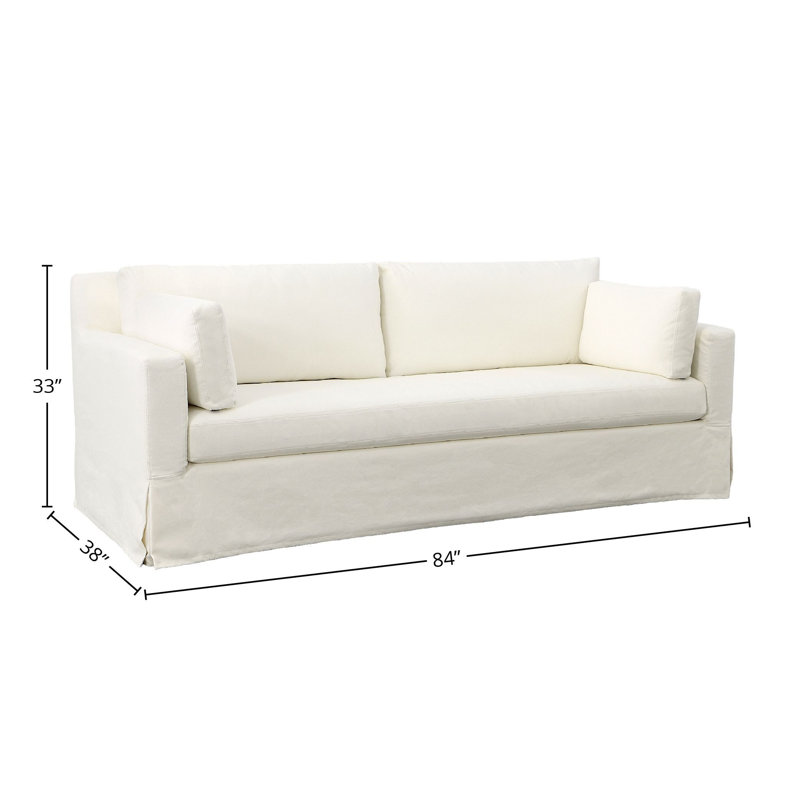 Placida 84" Wide Outdoor Patio Sofa