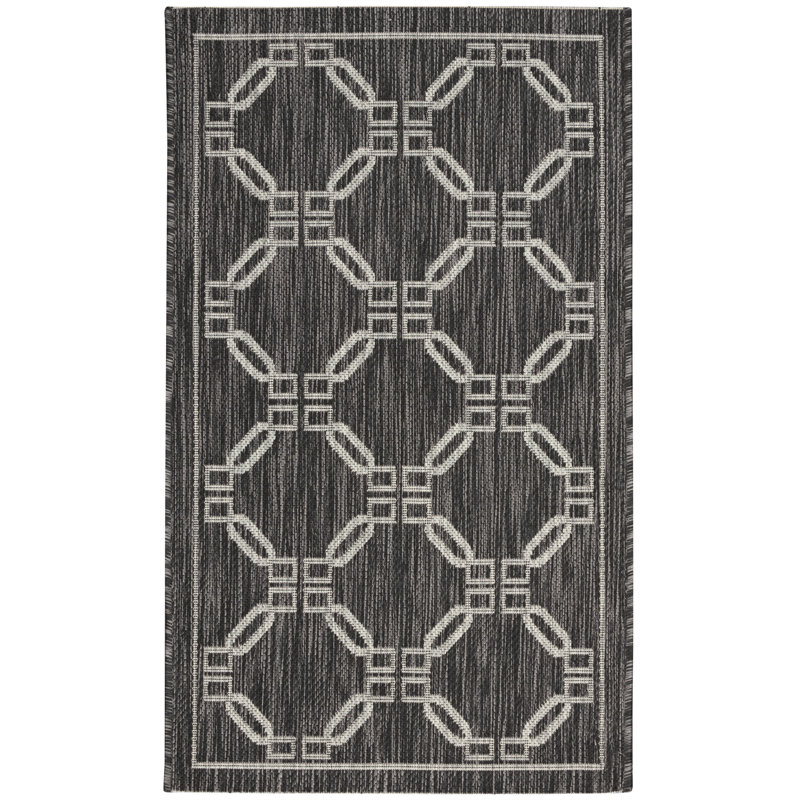 Tapis noir Minta, Rectangle 2 pi 2 po x 3 pi 9 po
