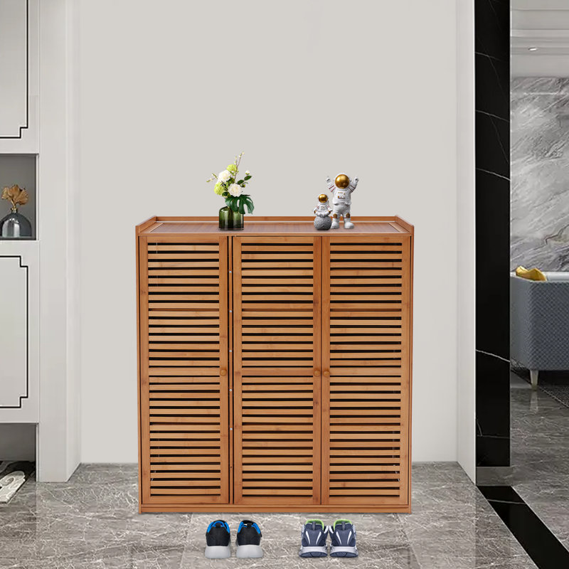 Armoire de rangement pour chaussures 25 paires à plusieurs niveaux