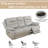 Gerharda 3-Piece Living Room Sofa Set