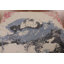 Tapis ivoire à motif abstrait nature moderne 5 x 7