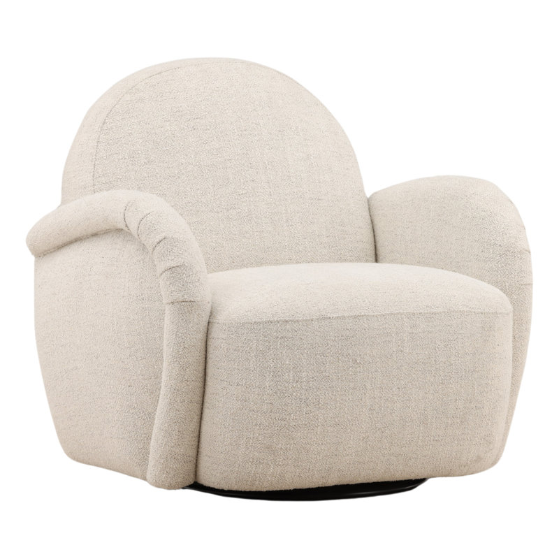 Grecia Swivel Chair Off White
