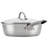 Ayesha Curry Home Collection Stainless Steel Cookware Induction Pots and Pans Set, 11 Piece