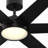  Brawn 64 inch Indoor/Outdoor Ceiling Fan with LED CCT Select Light Kit and Remote Control - Black with Black blades-98423953-98423952