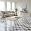Carreau de mosaïque gris pour mur et plancher 12 po x 12 po (5 pièces / boîte)