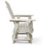 Chaise de salle à manger pivotante Adirondack avec porte-gobelet-130625109