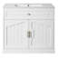 Meuble-lavabo de luxe 36 po avec lavabo en céramique, meuble-lavabo avec 2 grandes portes à fermeture douce et meuble de rangement en bois massif-1031154280