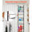 Adjustable 9 - Tier Over Door Pantry Organizer Hanging Storage Rack For Kitchen, Heavy Duty And Stable With , Rust