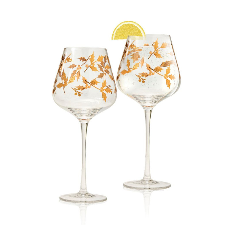 Ensemble de 2 verres à pied Genola