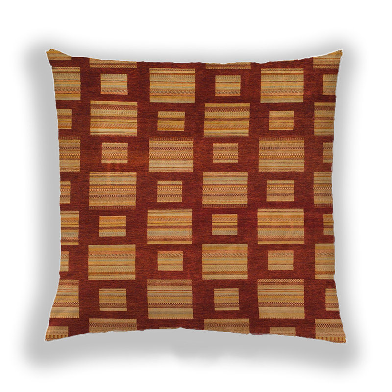 Coussin Abstract 1453, Microsuède