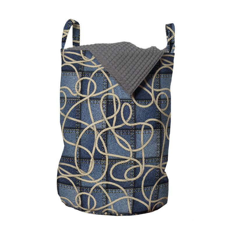 Fabric Laundry Bag with Handles