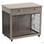 Chenil pour chien avec rangement à 2 tiroirs pour une grande utilisation intérieure-670870635-610236021