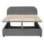Lit plateforme tapissier