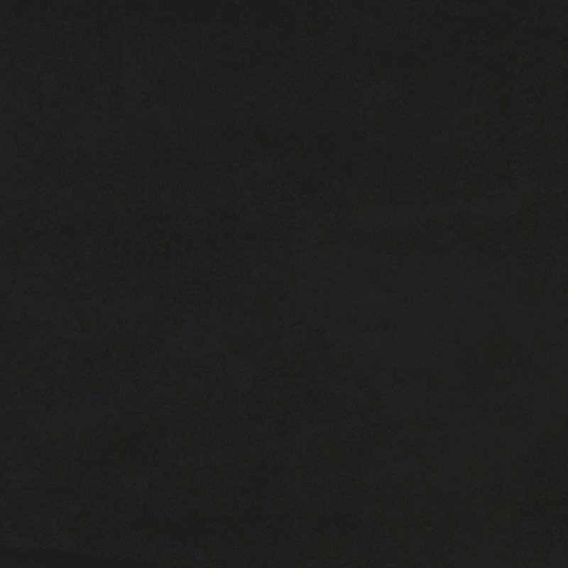 Canapé 3 places en velours noir Vidaxl, 100 % polyester noir, H 31,5 po x l 83,5 po x P 30,3 po, Oui