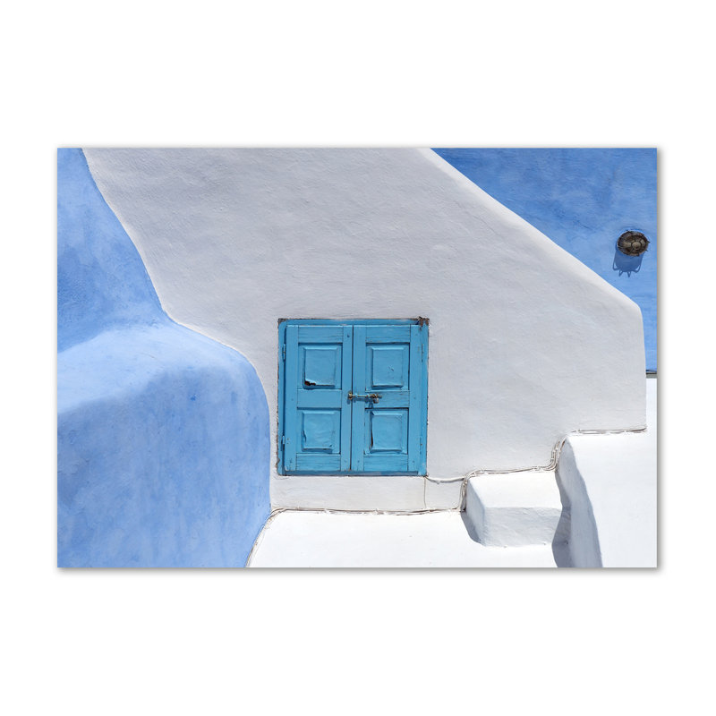 Santorini Greece - Wrapped Canvas Print
