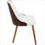 Chaise d'appoint Mid-Century Modern