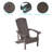 Armenio Outdoor Adirondack Chair-1156366551