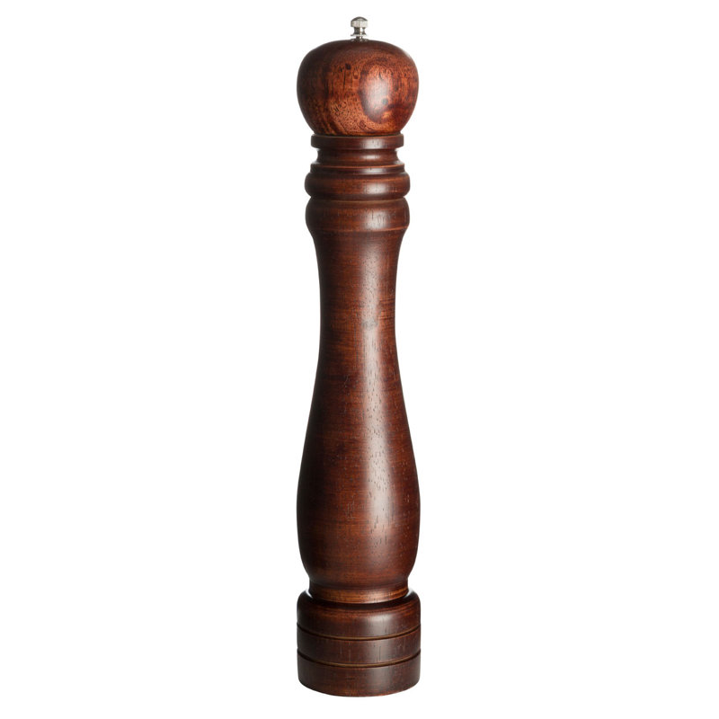 Brand Wood Pepper Mill, 39cm H x 7cm W x 7cm D