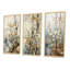 3 pièces sur toile - Sycamore symphonique arbre gris beige-1249119301-1249119303