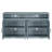 Veton 60'' 4-Doors Sideboard with Open Storage and Adjustable Shelves, Console Tbale with Cabinet,Office Credenza-1900336145