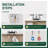 Centerset 2-handle Bathroom Faucet with Drain Assembly-100607418